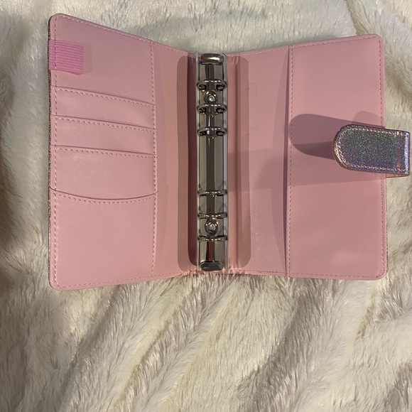 Budget Planner- size A6 pink glitter - Picture 8 of 9